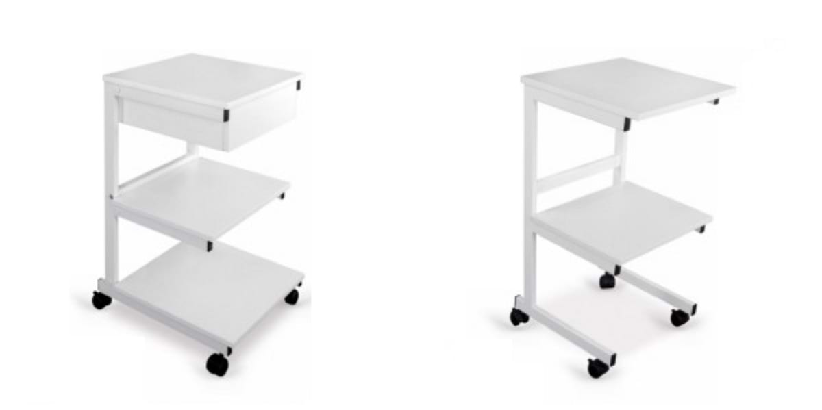 hliníkový vozík 3 police